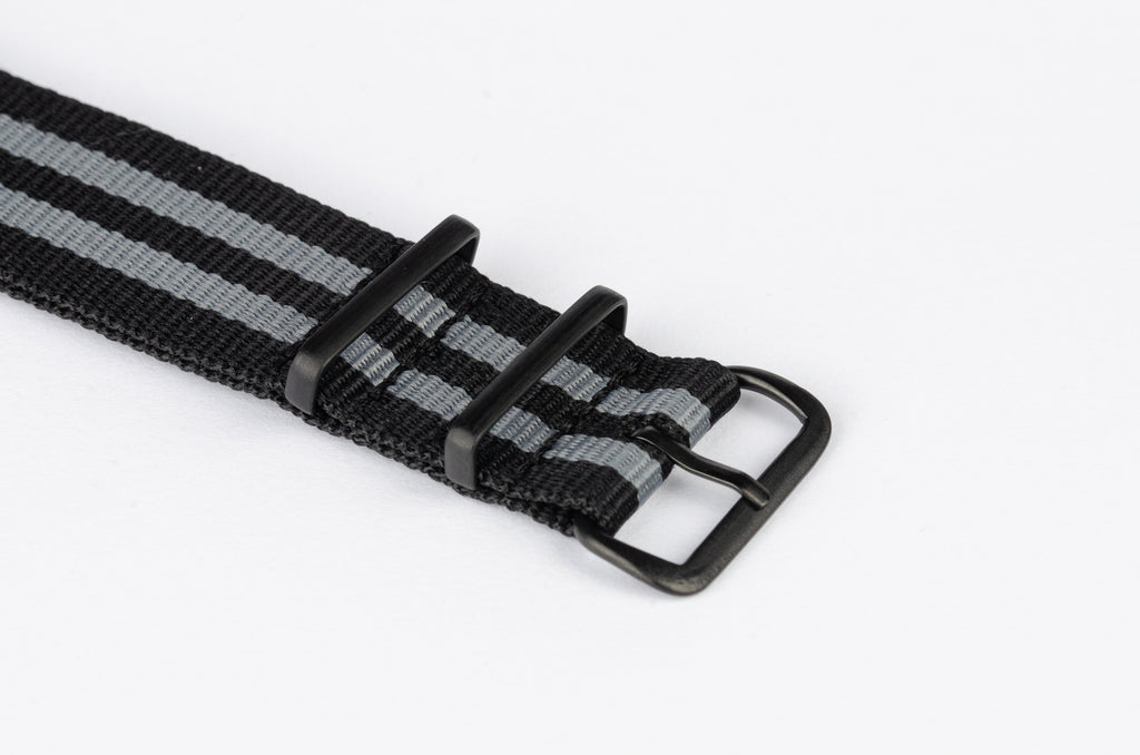 PVD-NATO Strap: Bond Grey