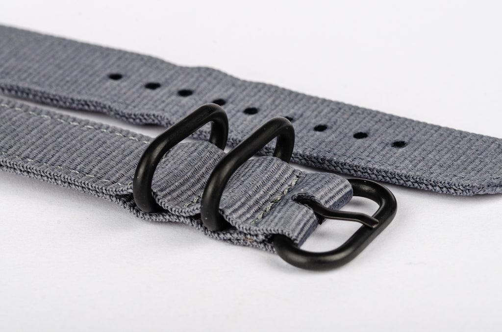 Two-piece NATO Watch Strap: Grey