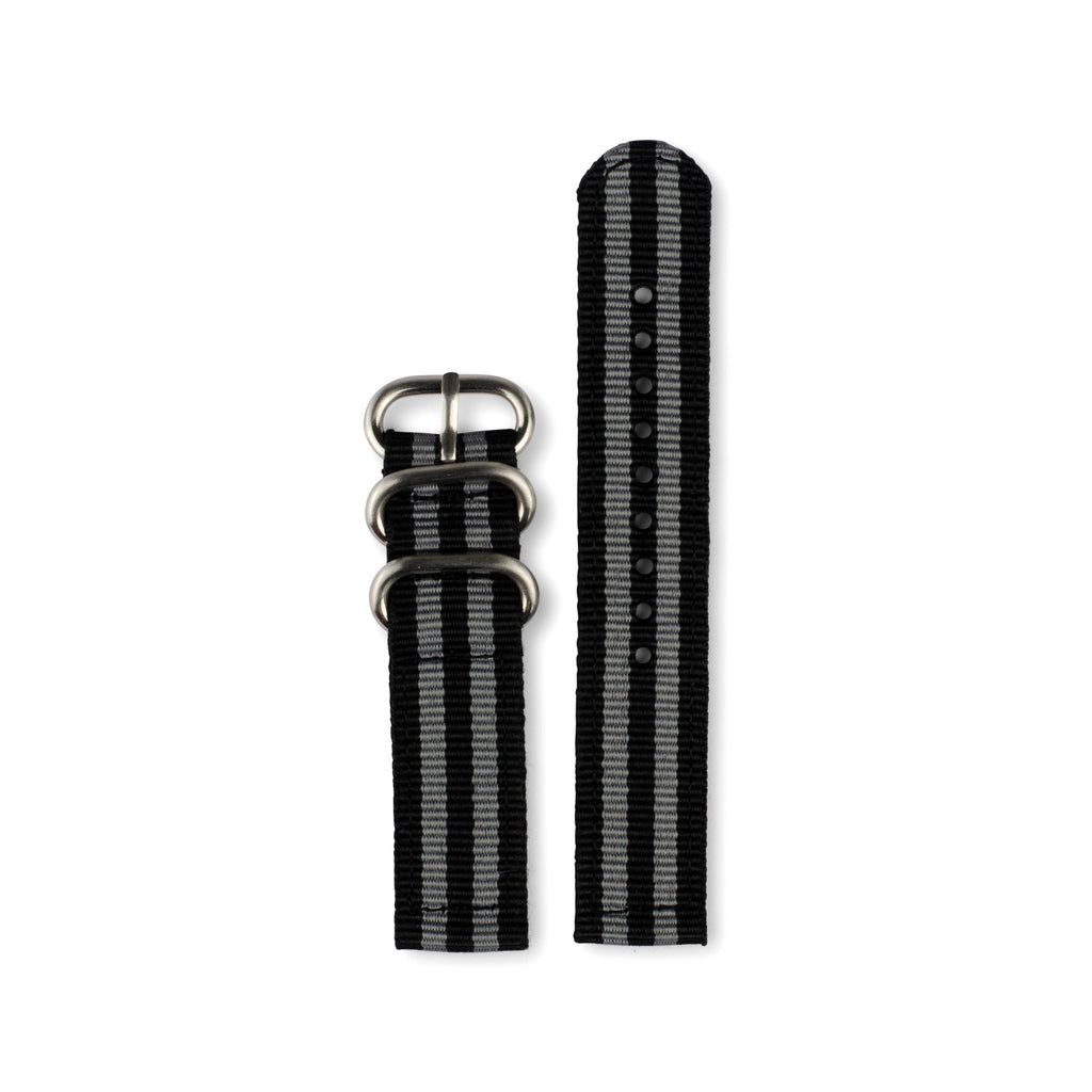 Two-piece NATO Watch Strap: Bond Grey