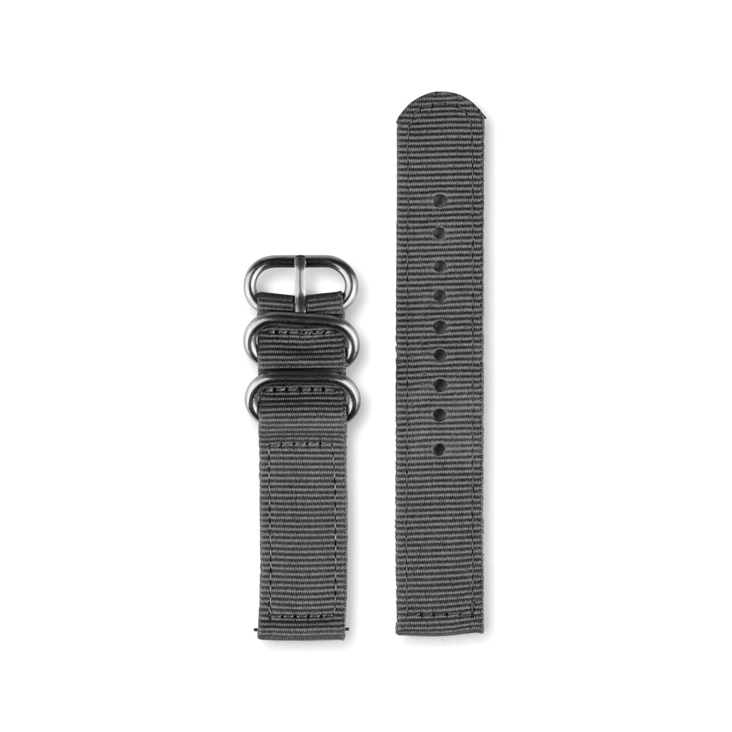 Two-piece NATO Watch Strap: Grey